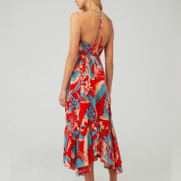 Free People Heat Wave Summer Midi Dress - Picture 2 of 7